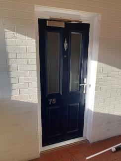 Fire door installation