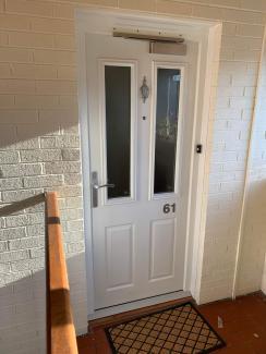 Fire door installation