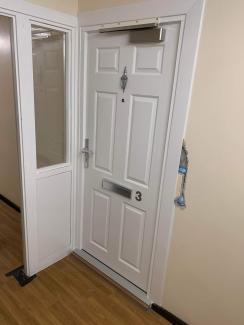 Fire door installation