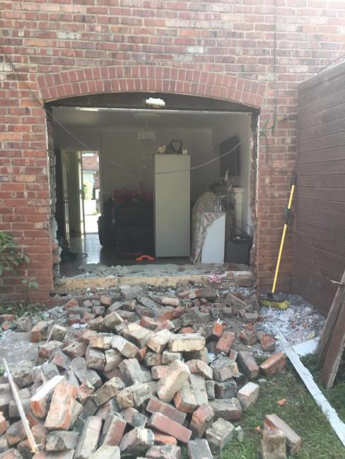 Composite and uPVC door installation