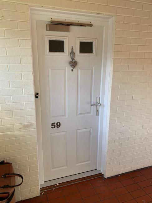 Fire door installation