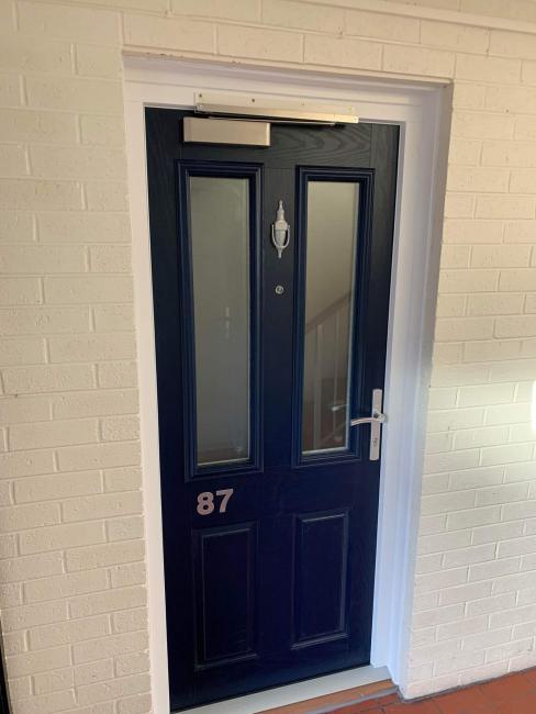 Fire door installation