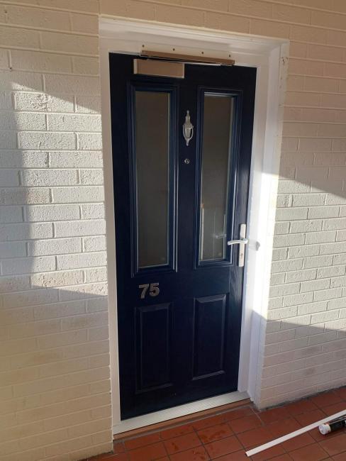 Fire door installation