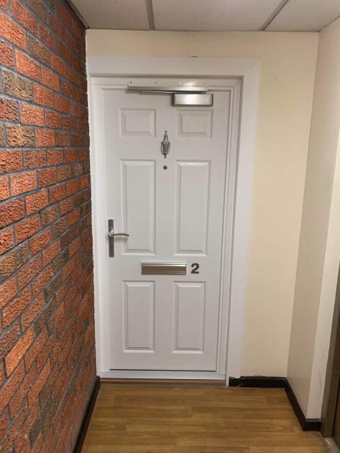 Fire door installation