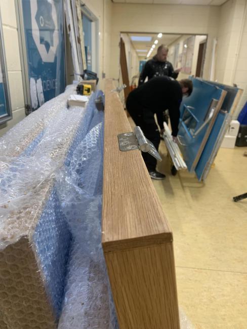 School door installation Rochdale