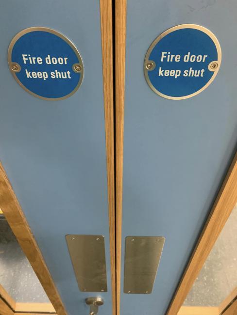 School door installation Rochdale