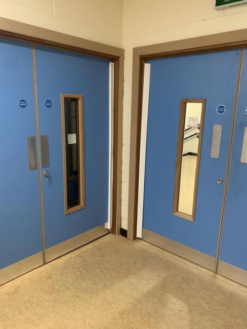 School door installation Rochdale